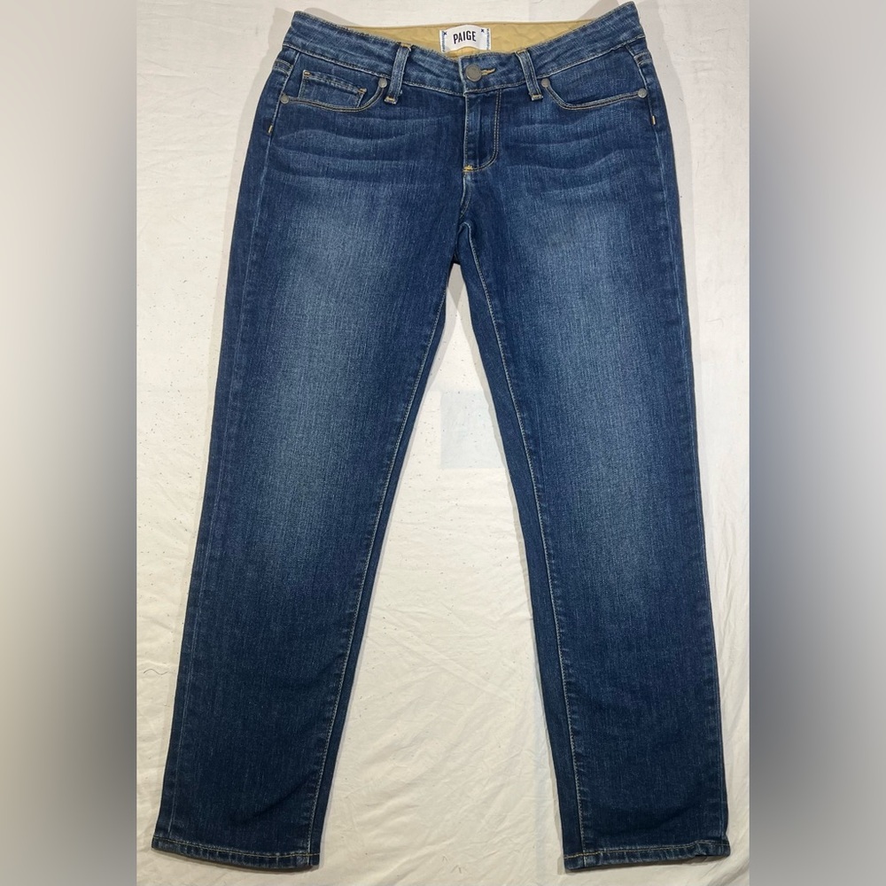 Paige Jimmy Jimmy Crop Denim Jeans Size 26